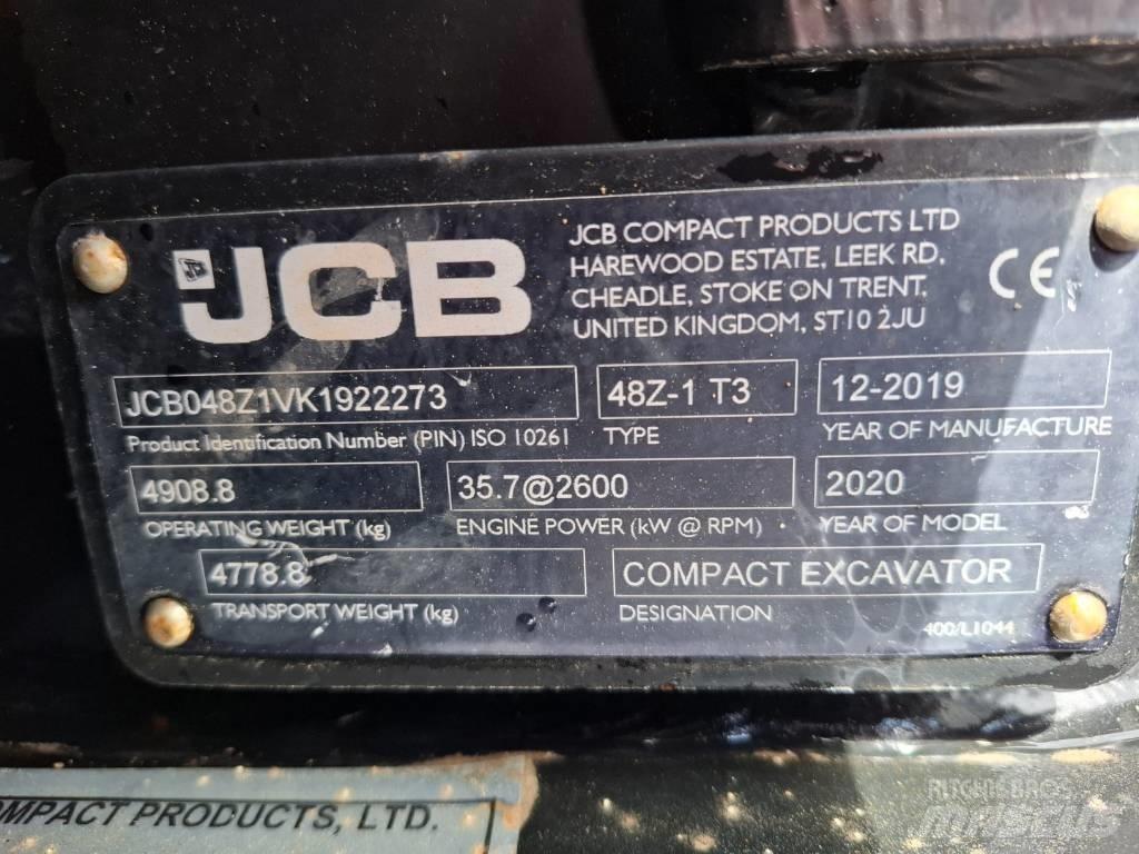 JCB 48 Z-1 Minigrävare < 7t