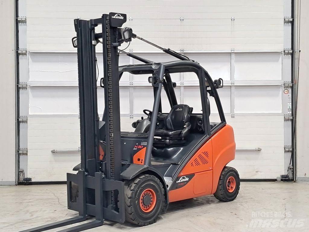 Linde H30D-02 Dieselmotviktstruckar