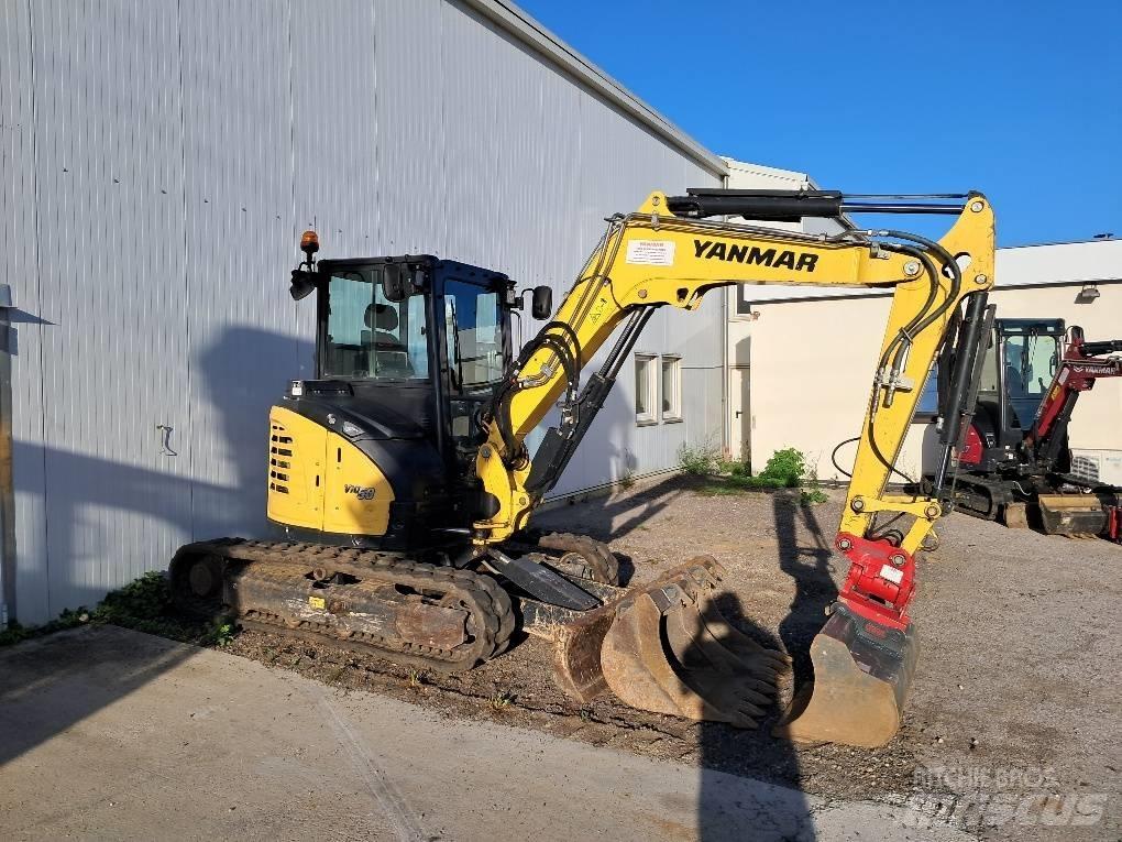 Yanmar VIO50-6A Minigrävare < 7t