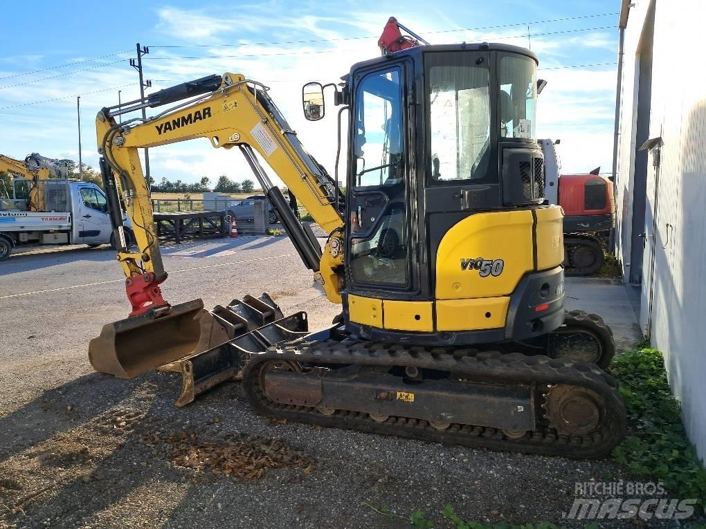Yanmar VIO50-6A Minigrävare < 7t
