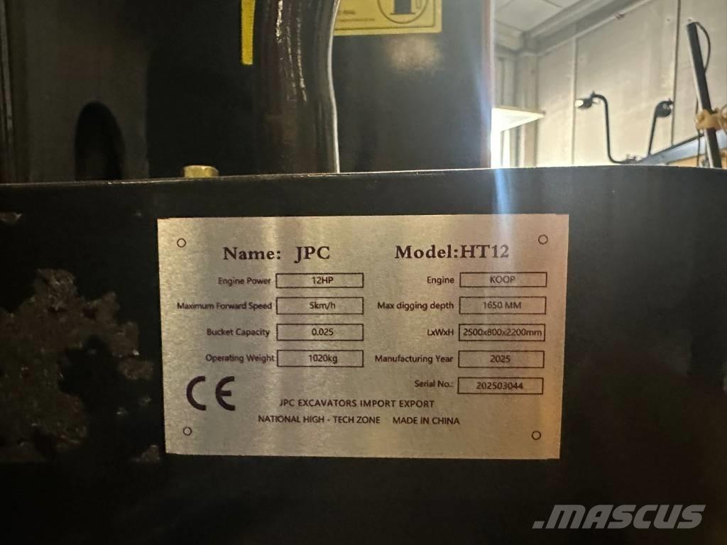 JPC HT 12 Minigrävare < 7t