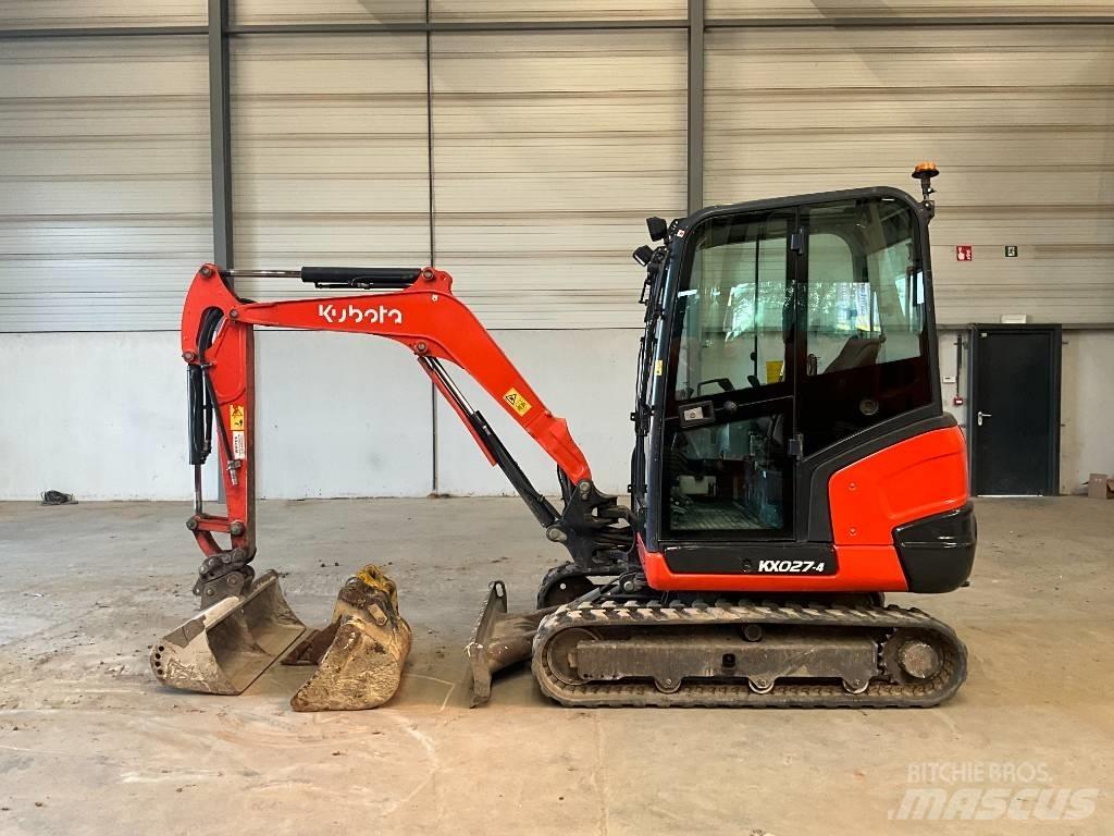 Kubota KX 027-4 Minigrävare < 7t