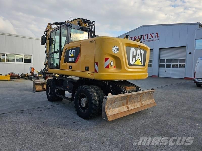 CAT M 318 F Hjulgrävare