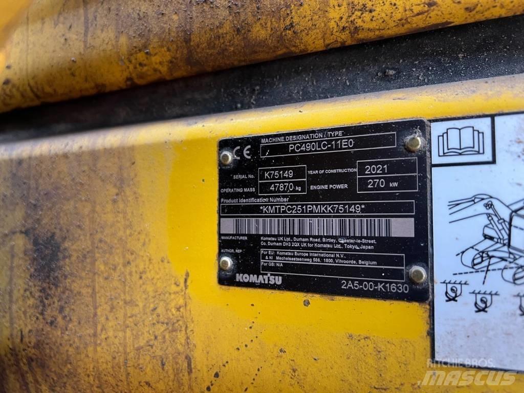 Komatsu PC490LC-11EO Bandgrävare