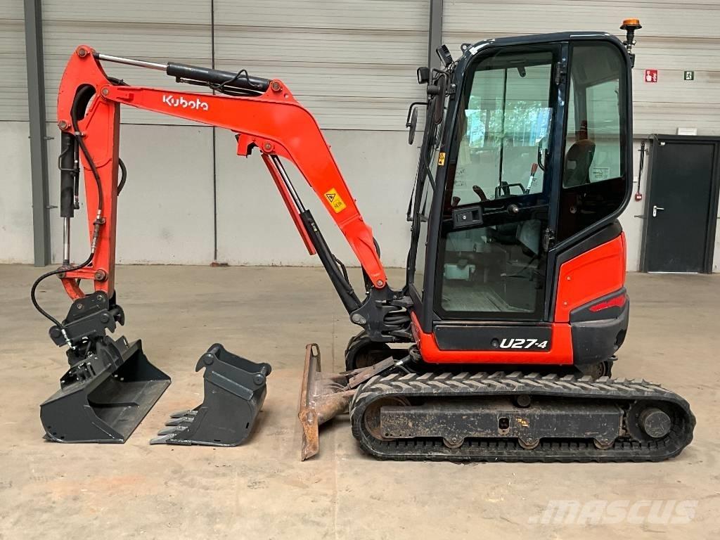 Kubota U 27-4 Minigrävare < 7t