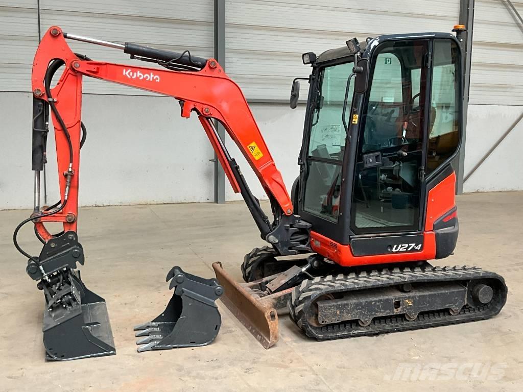 Kubota U 27-4 Minigrävare < 7t