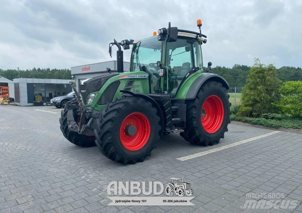 Fendt 516 Vario SCR Traktorer