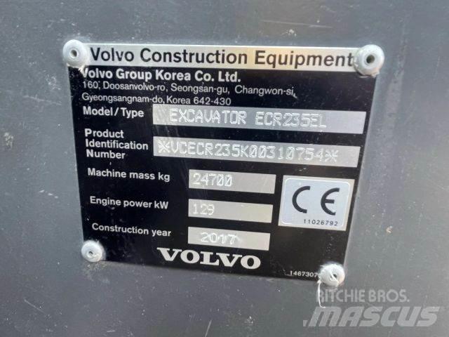 Volvo ECR235EL Bandgrävare
