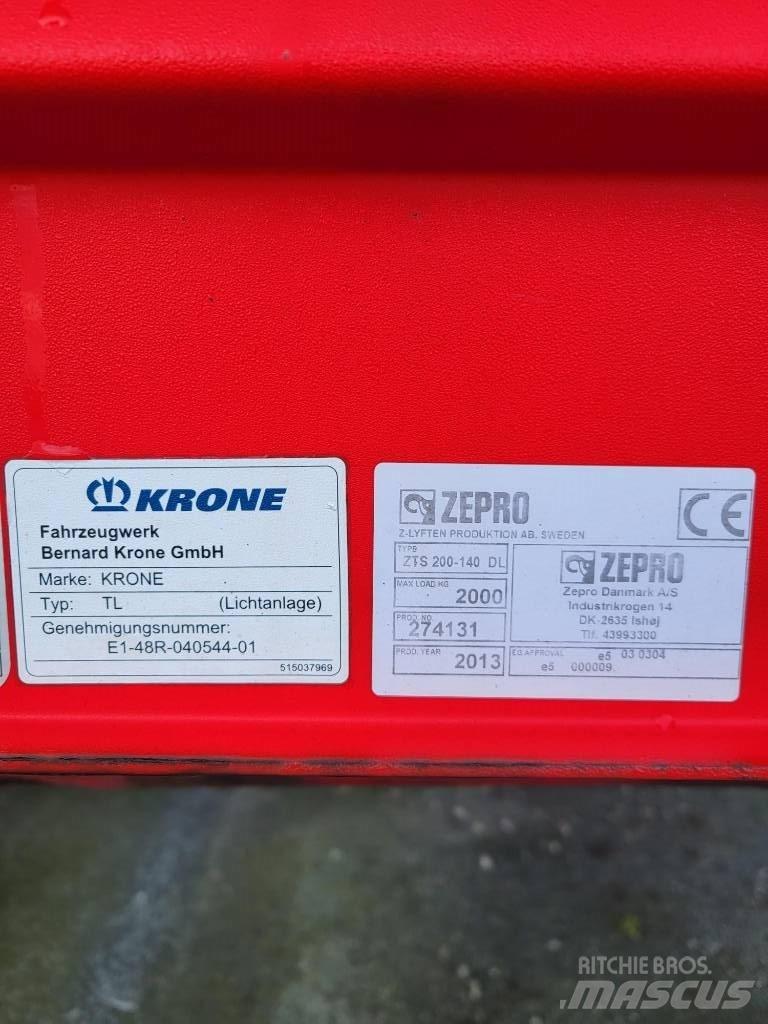 Krone SDP 27 Kapelltrailer