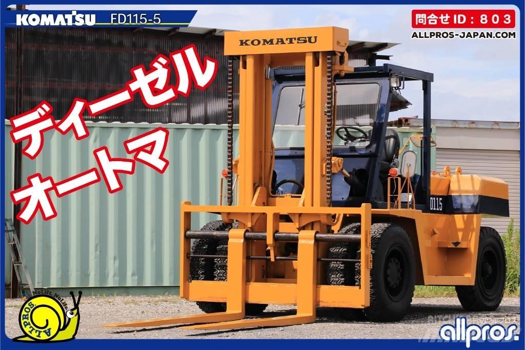  コマツ FD115-5 Dieselmotviktstruckar