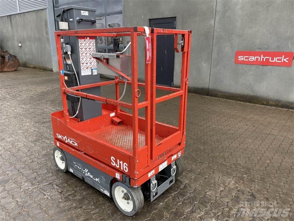 SkyJack SJ16 Personhissar och andra hissar
