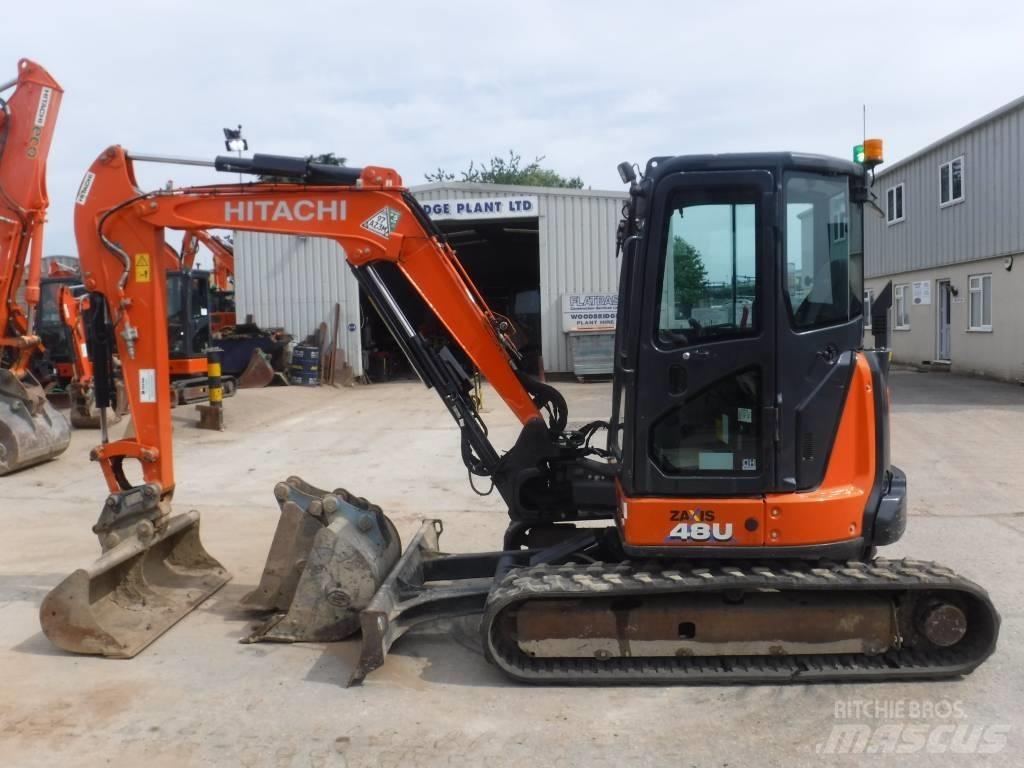 Hitachi ZX 48 U-6 Minigrävare < 7t