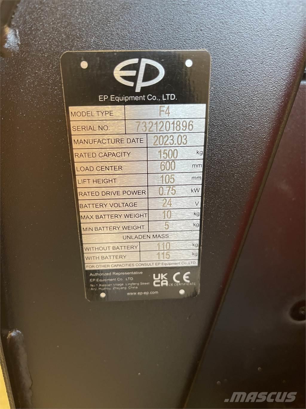 EP Equipment F4 Staplare-led