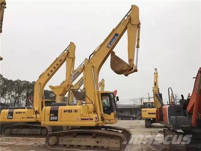 Komatsu PC 200-7 Bandgrävare