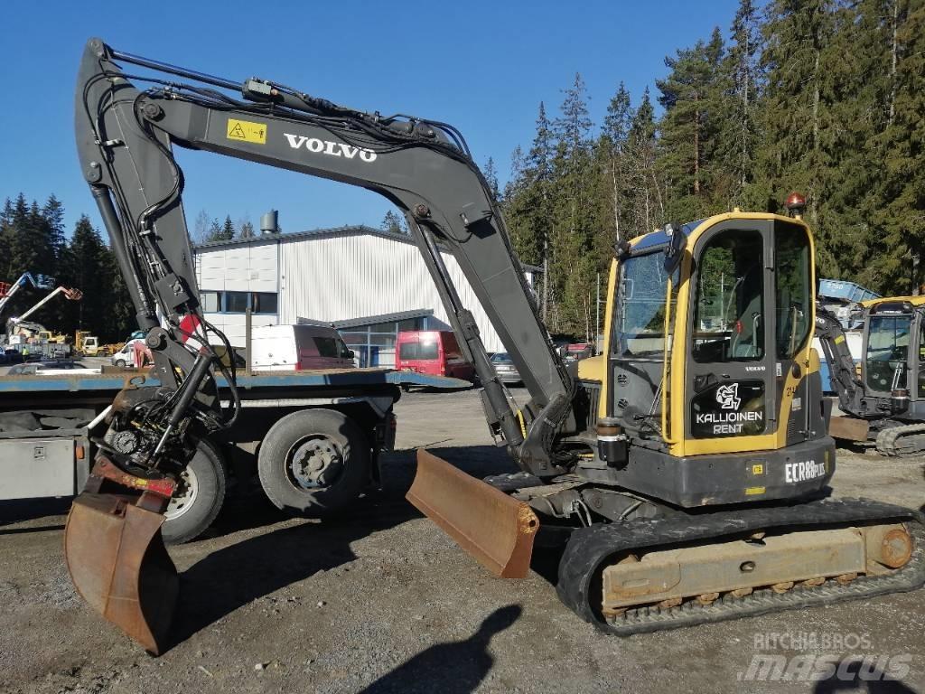 Volvo ECR 88 PLUS Midigrävmaskiner 7t - 12t