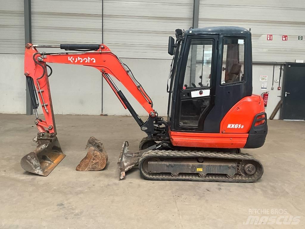 Kubota KX 61-3 Minigrävare < 7t