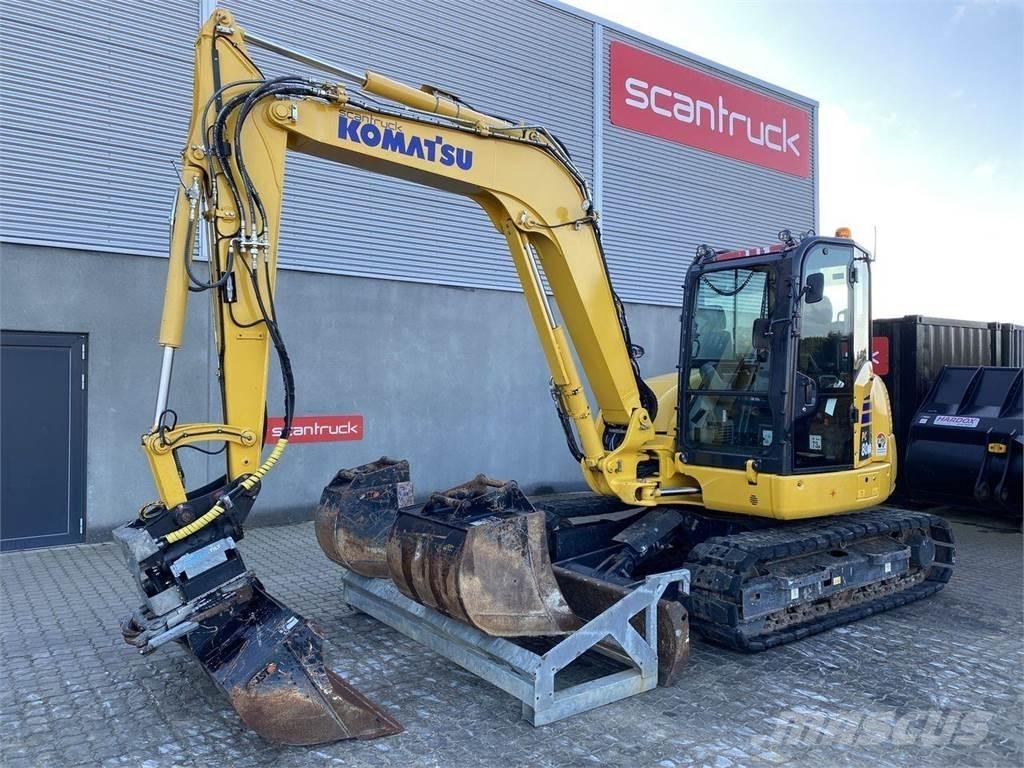 Komatsu PC80MR-5EO Hjulgrävare