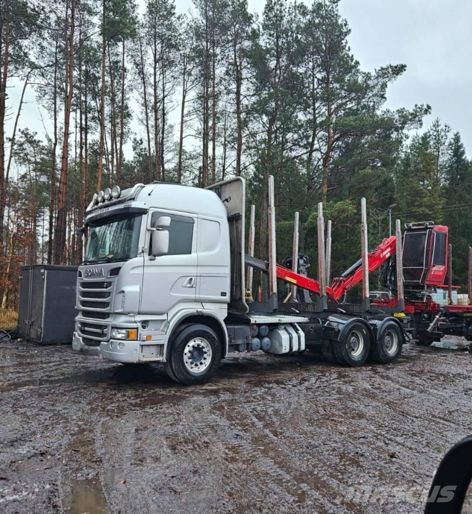 Scania R 730 Timmerbilar
