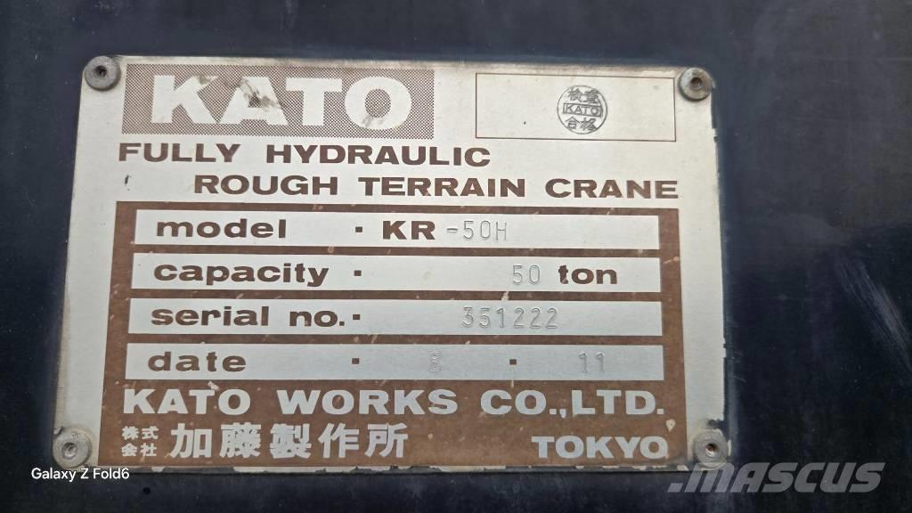 Kato KR 50 H Terrängkranar (Grov terräng)