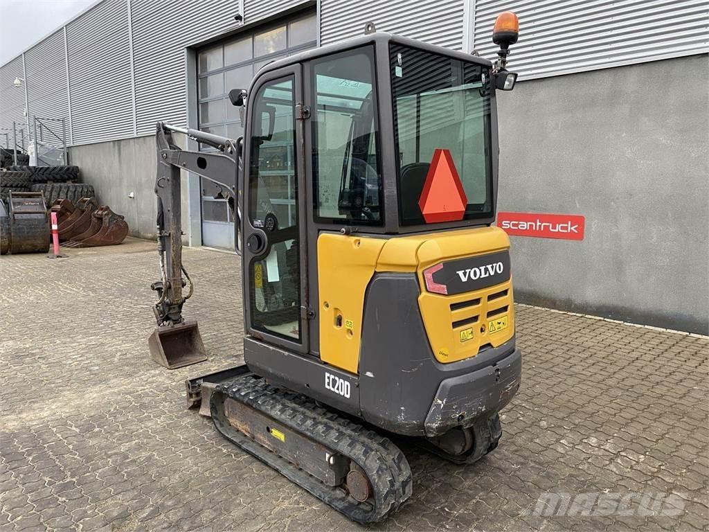Volvo EC20D Hjulgrävare