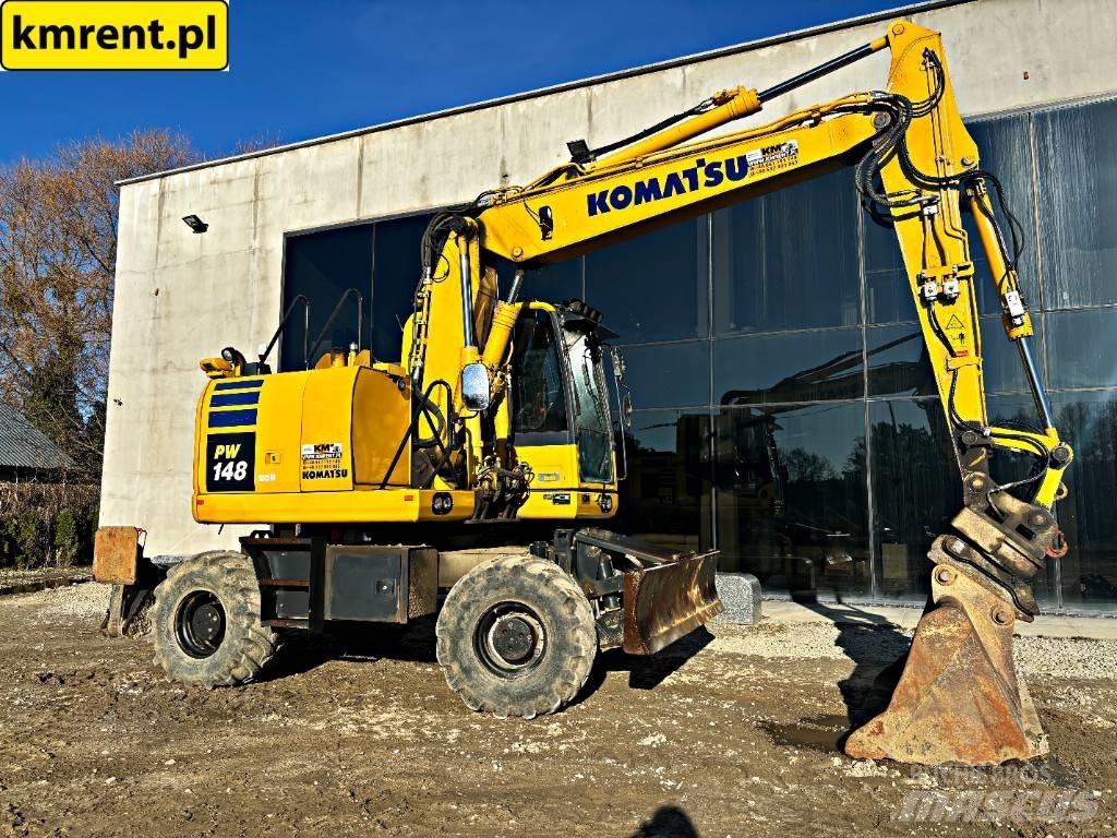 Komatsu PW 148 Hjulgrävare