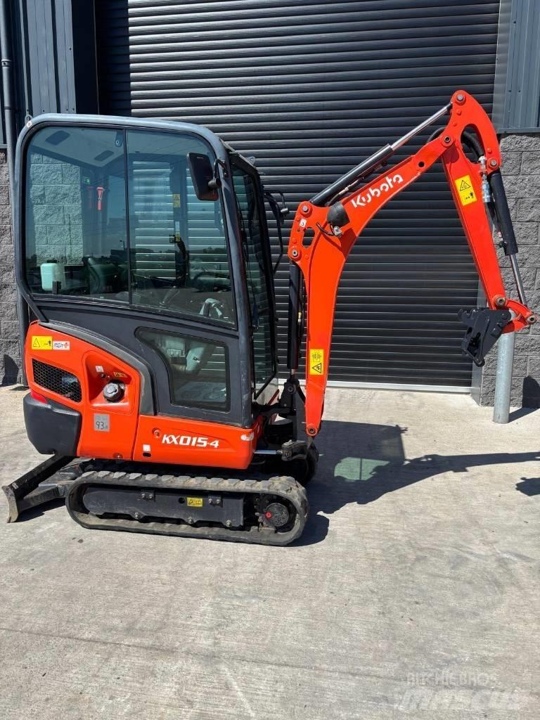 Kubota KX 015-4 Minigrävare < 7t