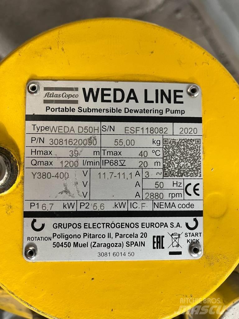 Atlas Copco Weda D50 Vattenpumpar