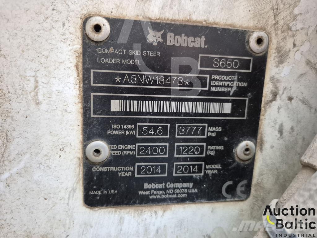 Bobcat S 650 Kompaktlastare