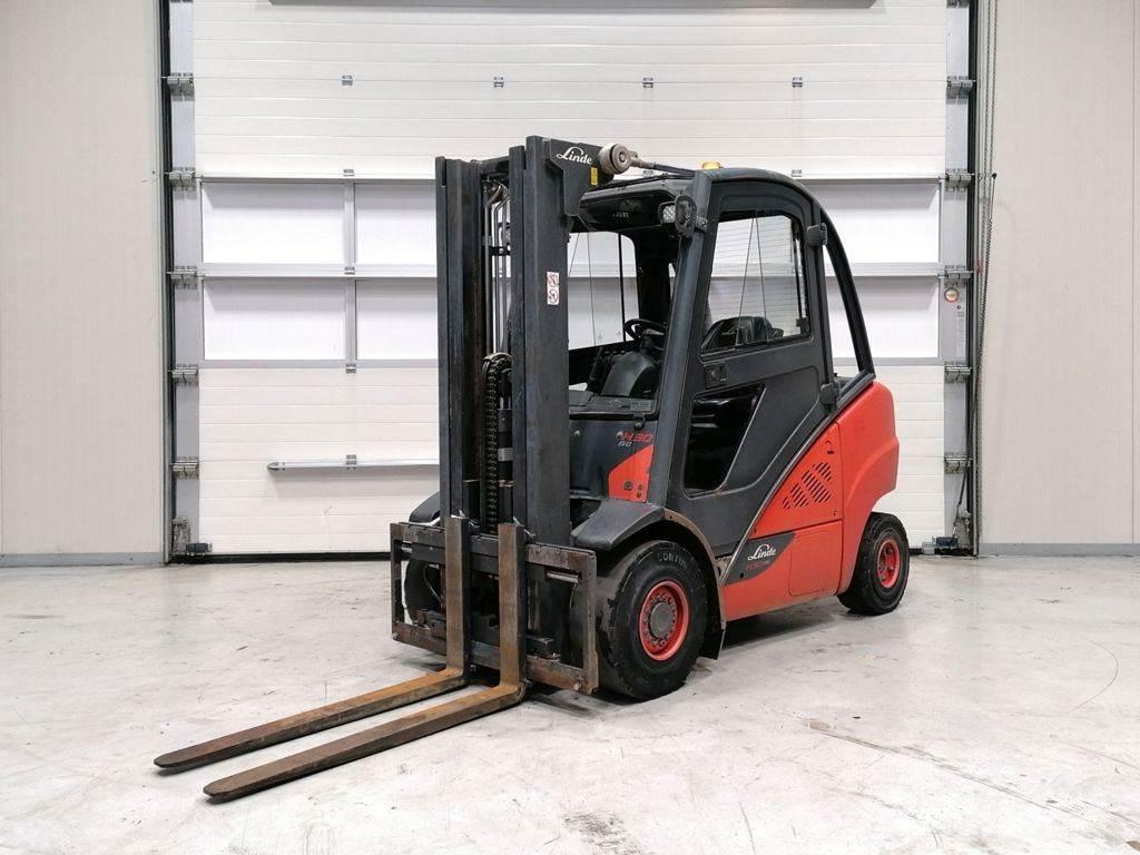 Linde H30D-02 Dieselmotviktstruckar