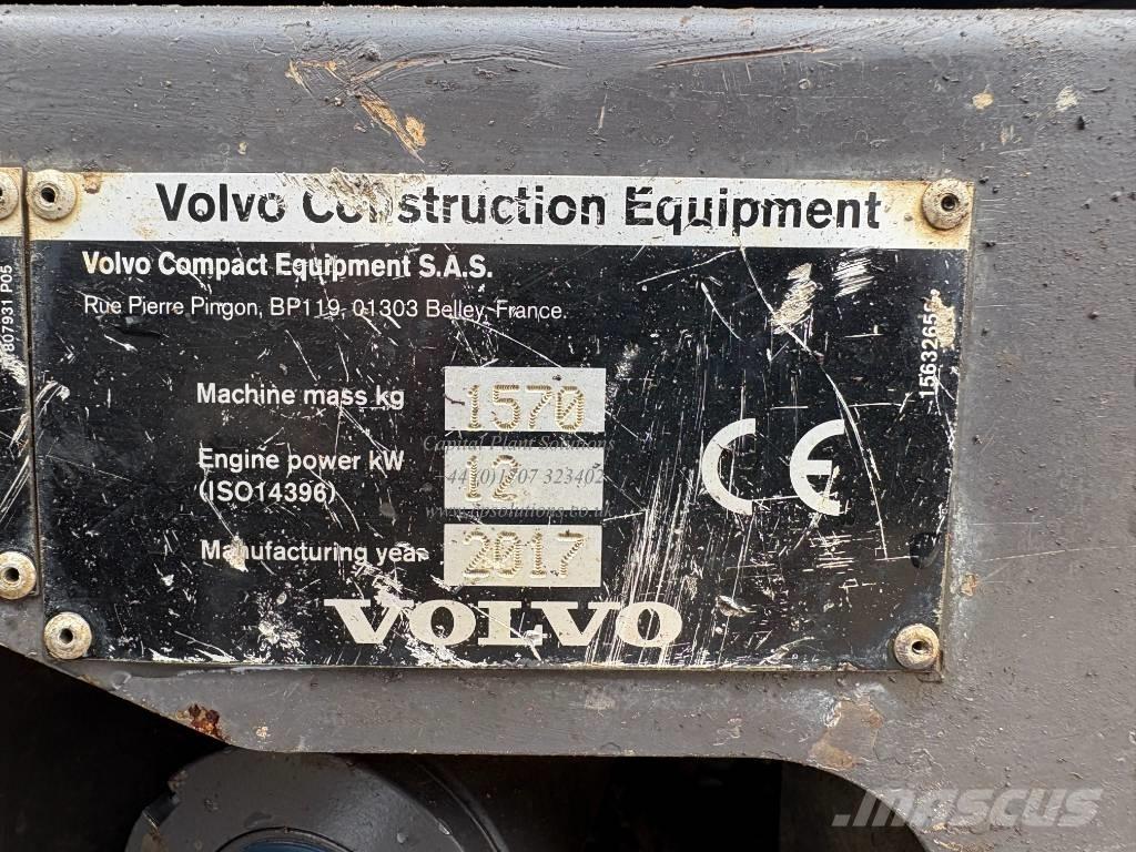 Volvo EC 15 D Minigrävare < 7t