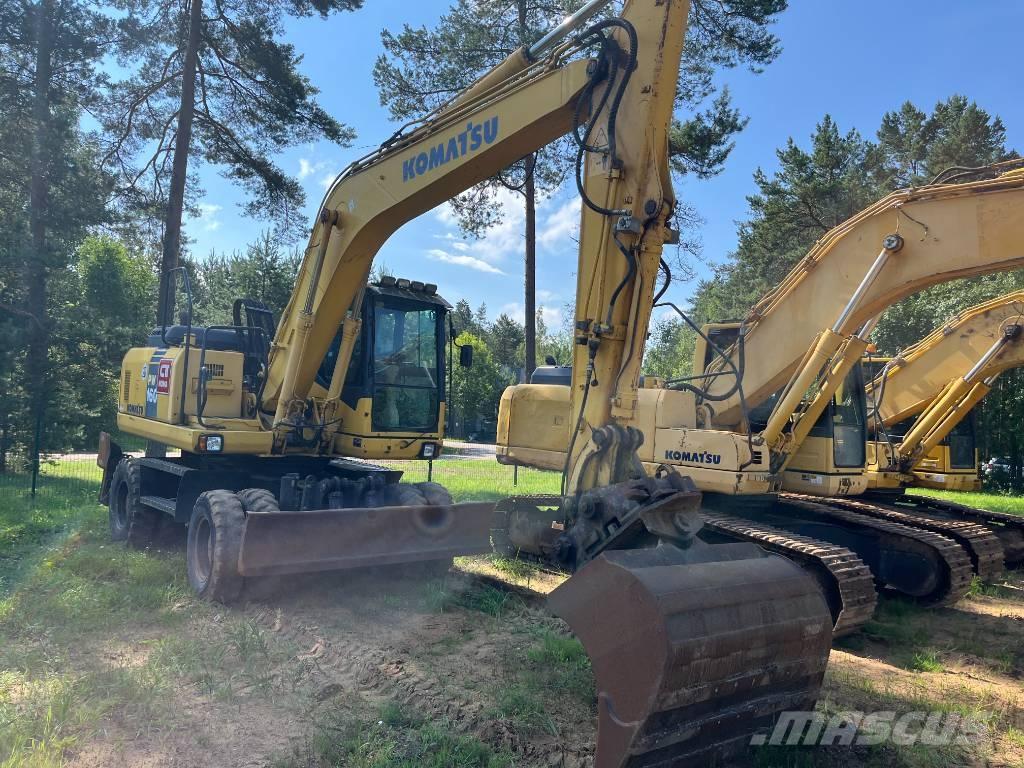 Komatsu PW 160-7 Hjulgrävare