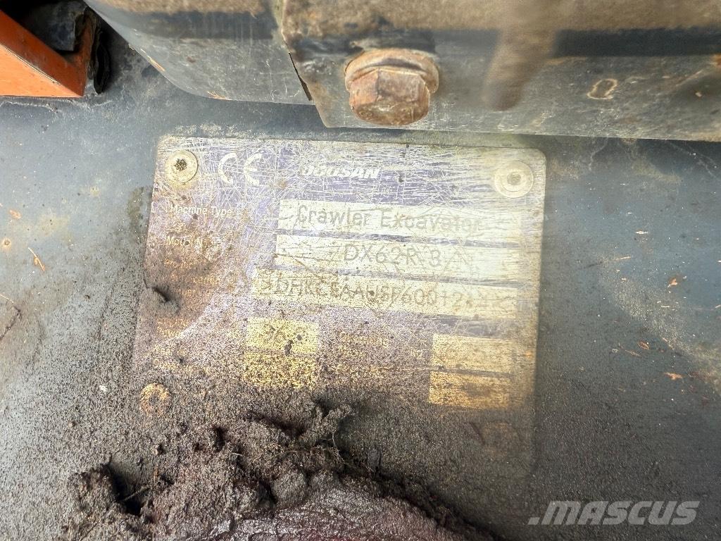 Doosan DX 62 R-3 Minigrävare < 7t