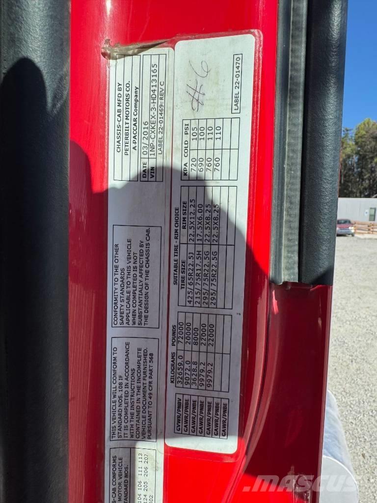 Peterbilt 567 Tippbilar