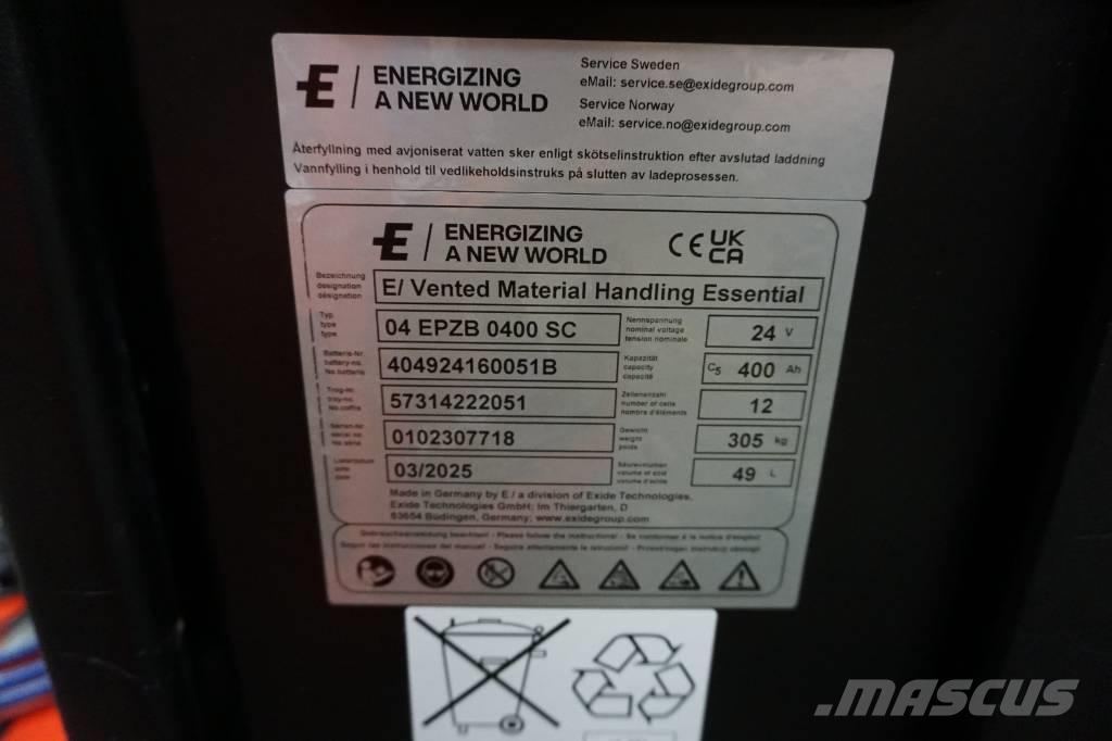 Toyota LPE250 Låglyftare med plattform