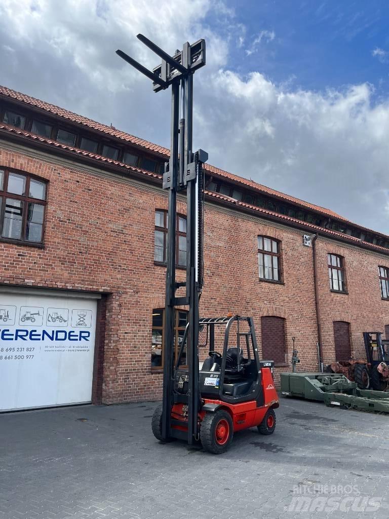 Linde E 35 P Elmotviktstruckar
