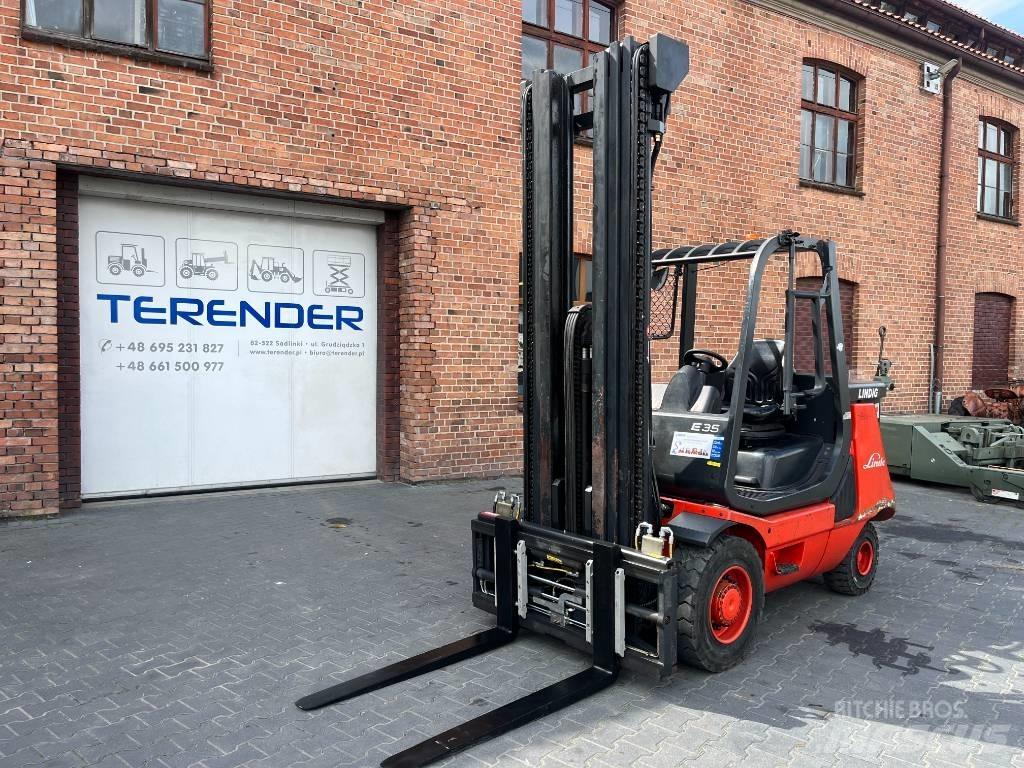 Linde E 35 P Elmotviktstruckar
