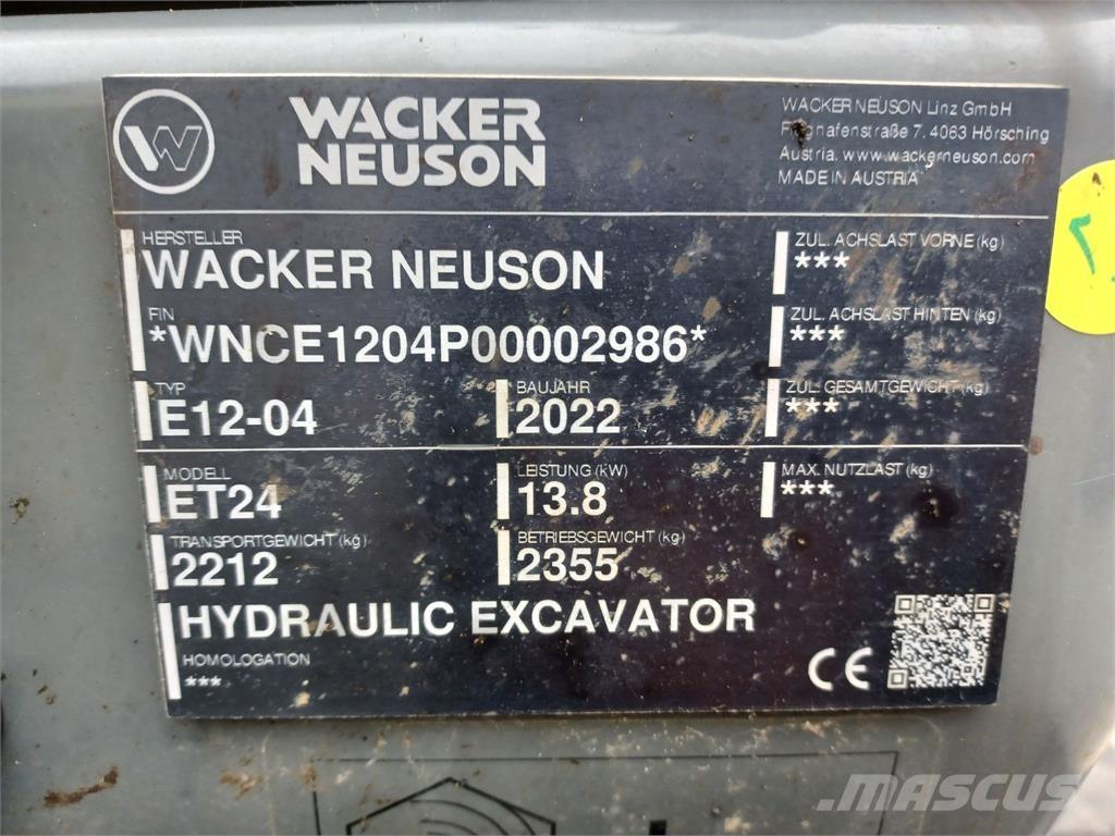 Wacker Neuson ET24 Bandgrävare