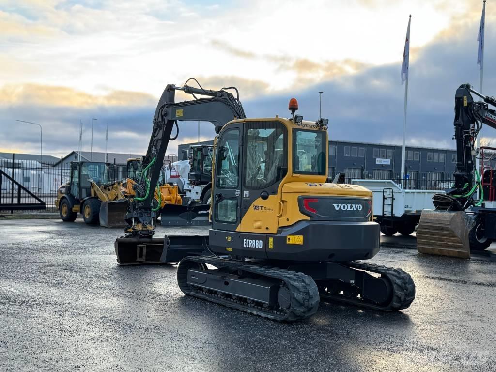 Volvo ECR 88 D Midigrävmaskiner 7t - 12t