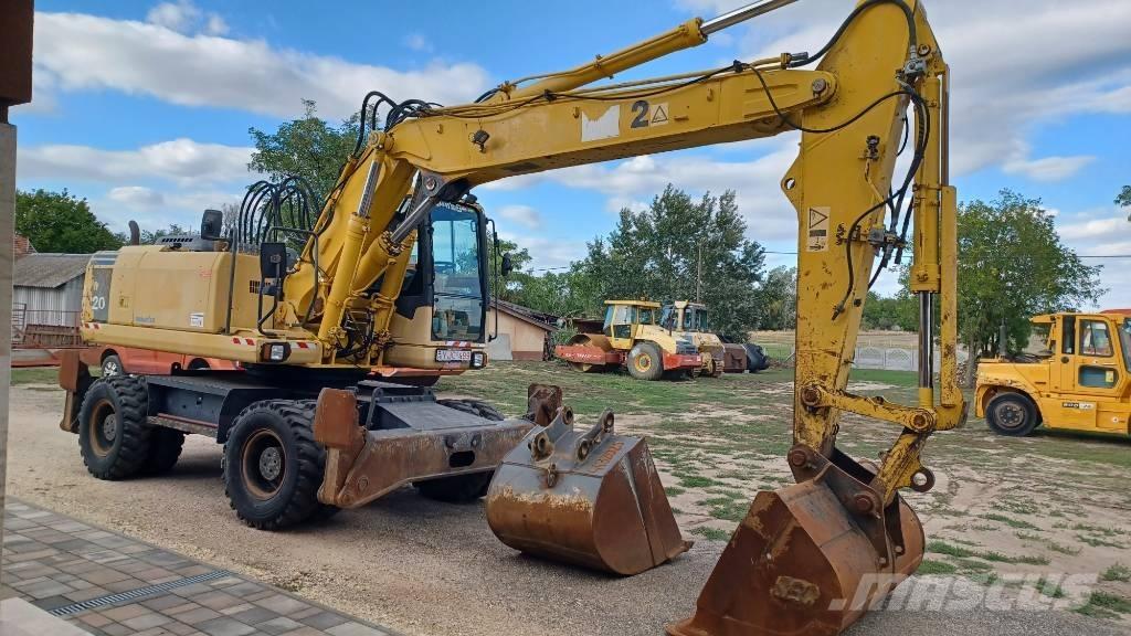 Komatsu PW 220-7 Hjulgrävare