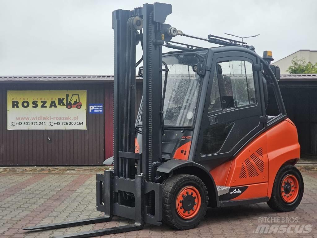 Linde H40D-02 Dieselmotviktstruckar