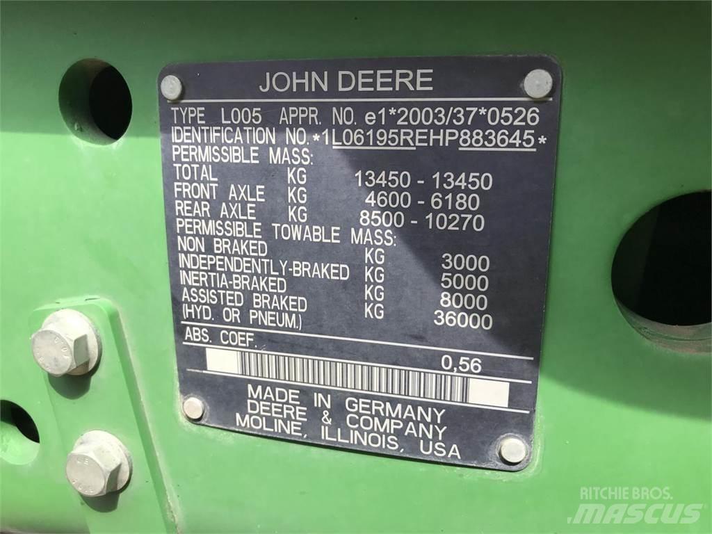 John Deere 6195R Traktorer