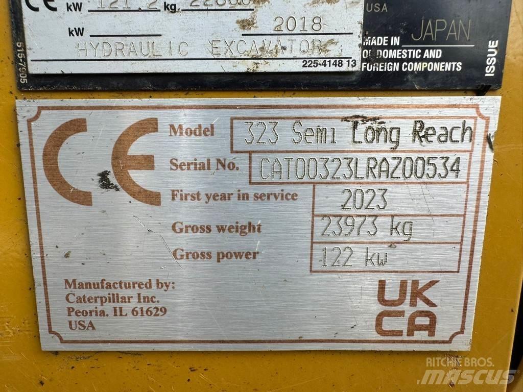 CAT 323 07A Bandgrävare