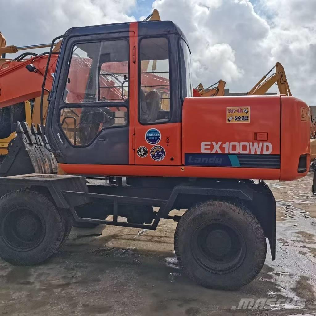 Hitachi EX 100 W D Hjulgrävare