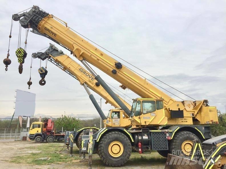 Grove RT 890 E Allterrängkranar