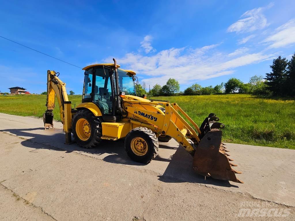 Komatsu WB 93 R Grävlastare