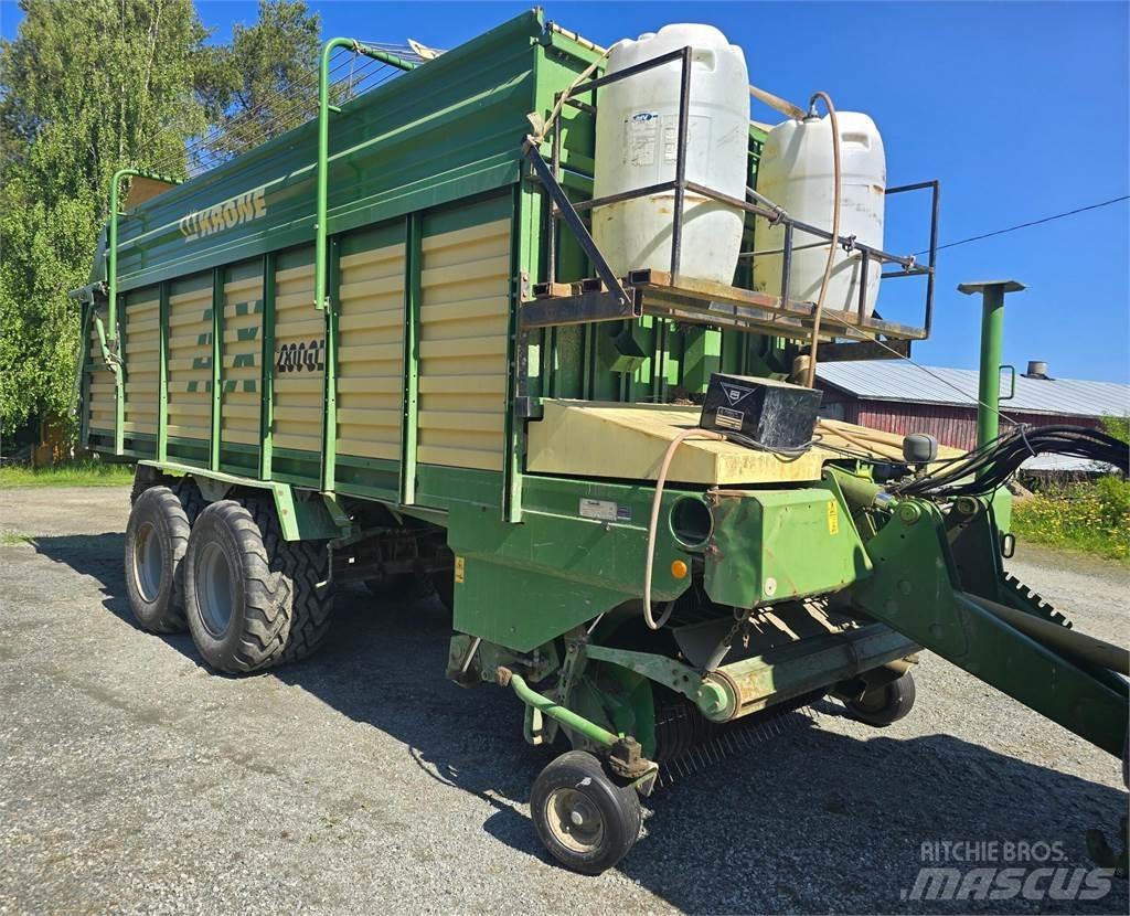 Krone AX 280 GL Hackvagn / Självlastarvagn