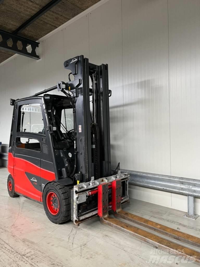 Linde E 50 Elmotviktstruckar
