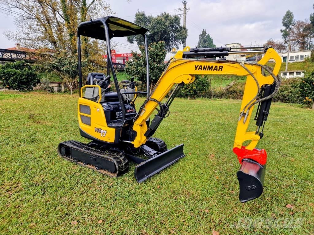 Yanmar Vio 17 Minigrävare < 7t