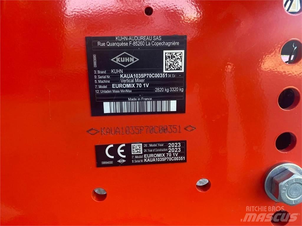 Kuhn Euromix 1 Fullfodervagnar