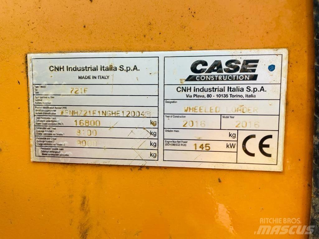 CASE 721 F Hjullastare